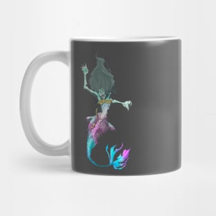 Zombie mermaid Mug